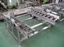 SUS駆動ローラーコンベアー