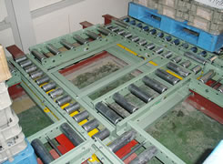 パレット搬送コーナー